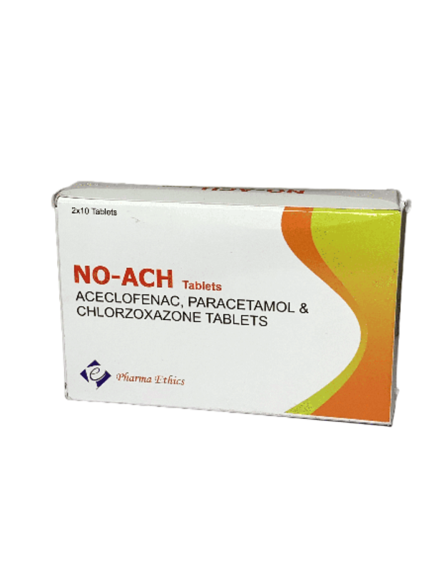 NO-ACH ACECLOFENAC & PARACETAMOL TABLET