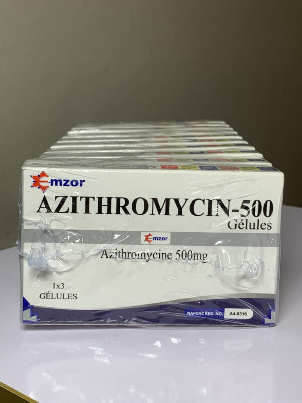 Emzor Azithromycin 500mg x3