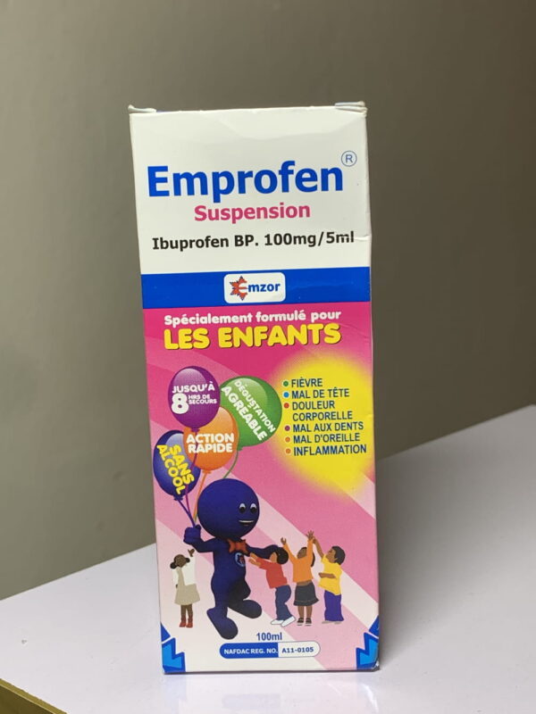 Emprofen Ibuprofen 100 mg