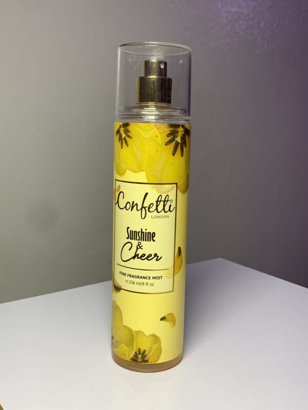 Confetti LONDON SUNSHINE & CHEER BODY MIST